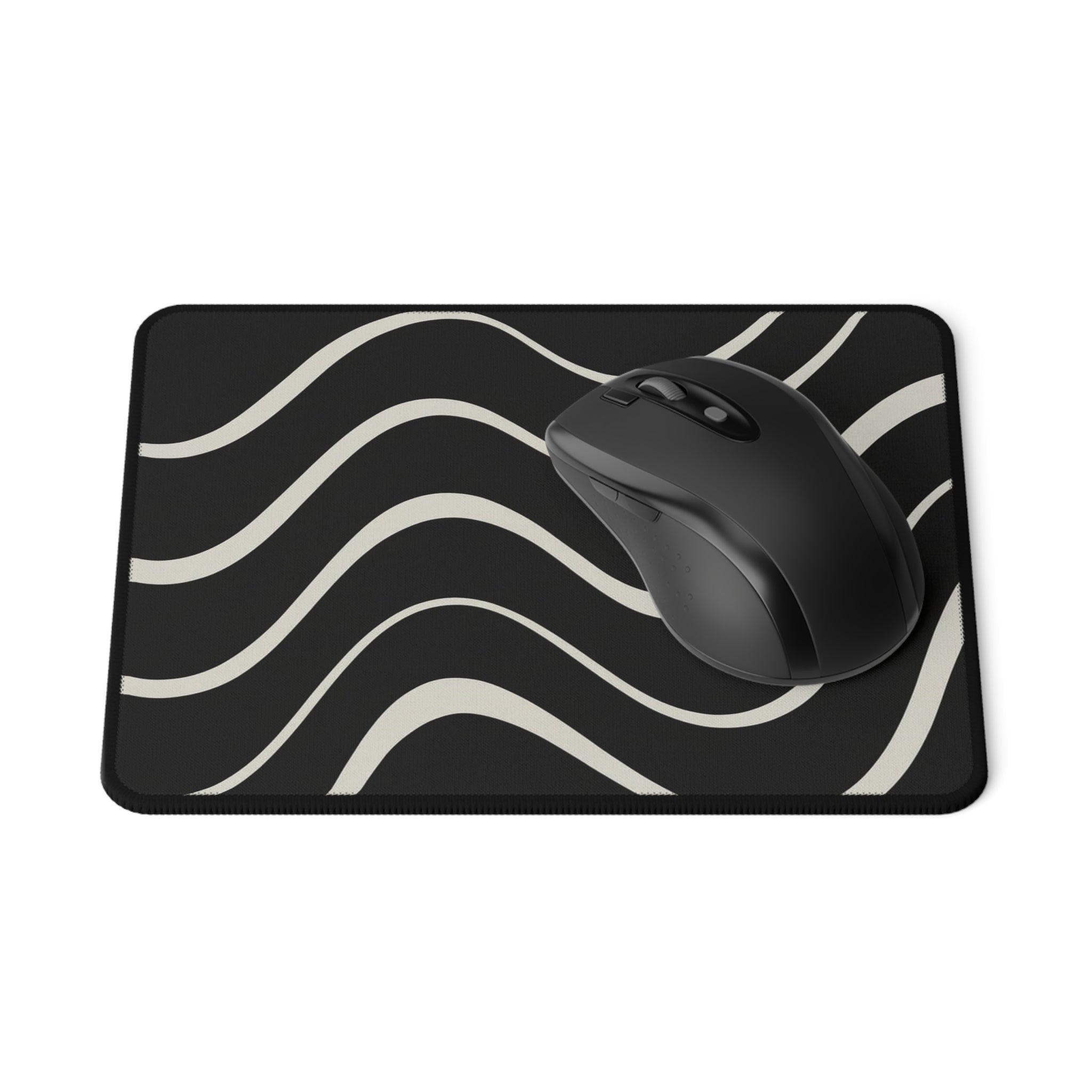 Wavy Lines Mouse Pad — Non‑Slip Gaming Desk Mat