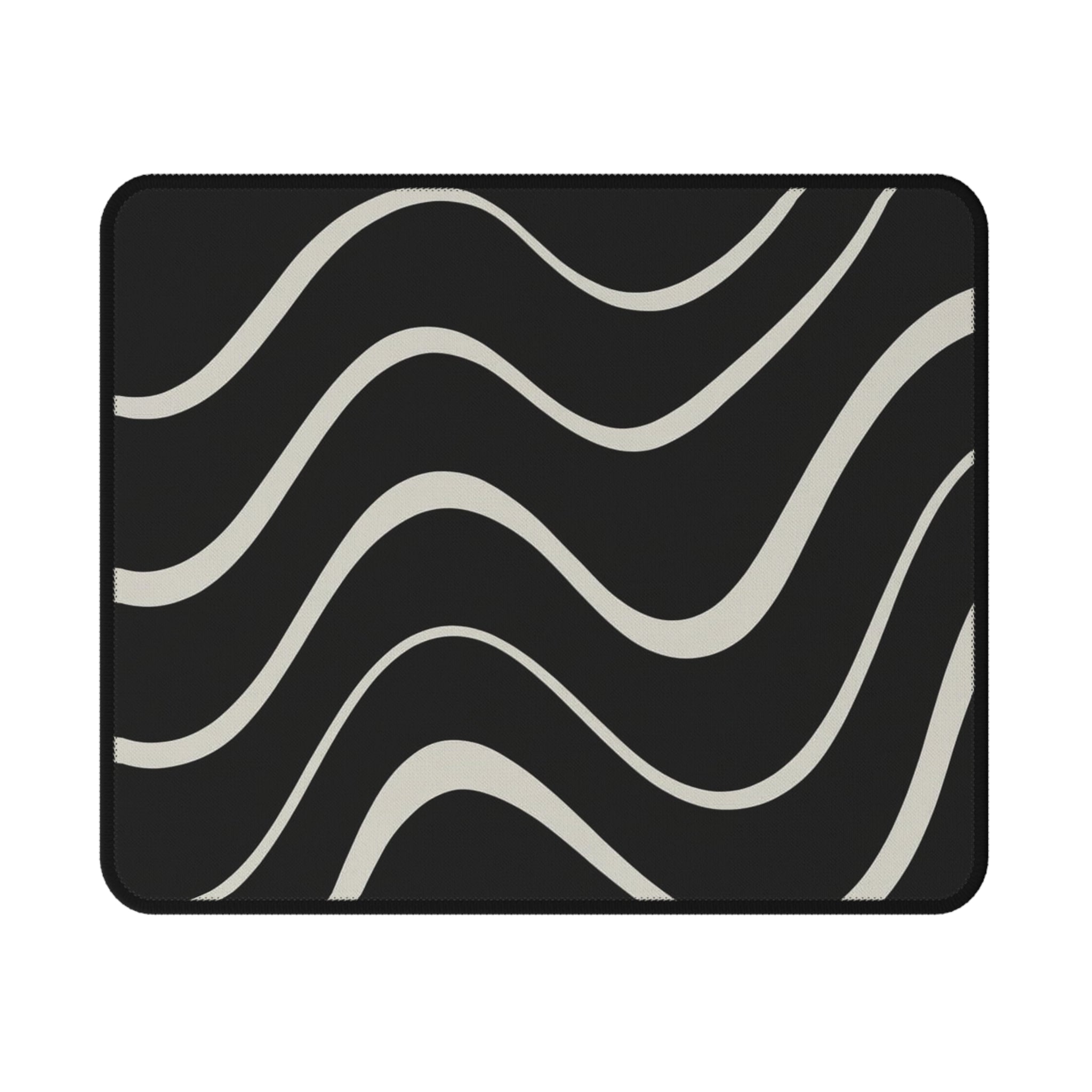 Wavy Lines Mouse Pad — Non‑Slip Gaming Desk Mat